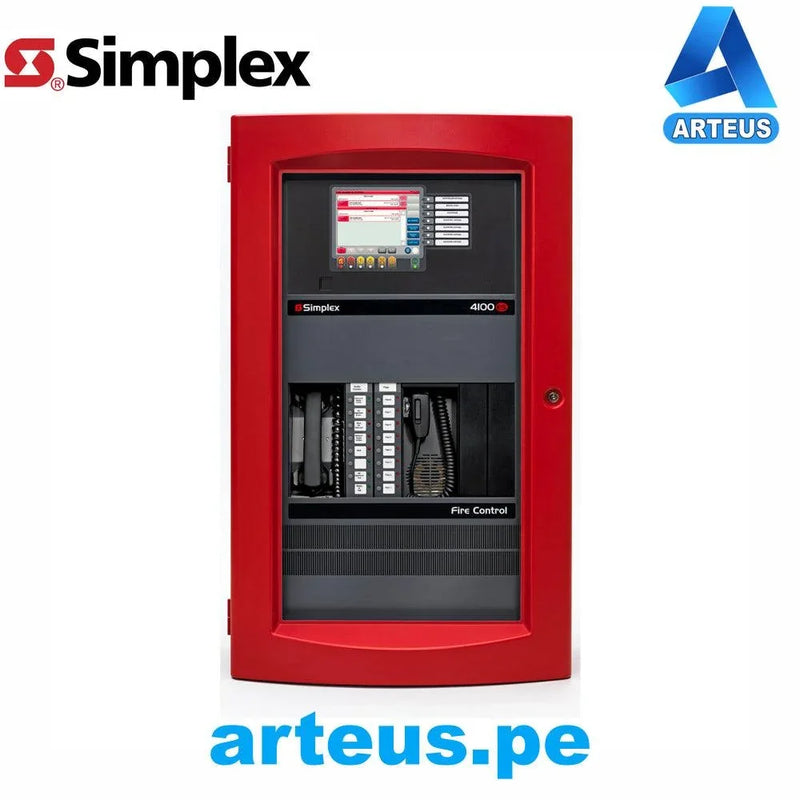 Panel de alarma contra incendio de 500 puntos SIMPLEX 4010-9721 central ...