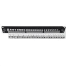SATRA 102022404 Patch panel CAT 6 24 ports loaded with jack 