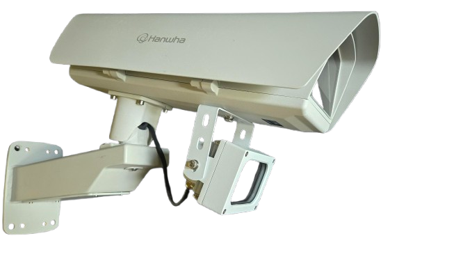 HANWHA VISION PNB-A9092RLPH Kit Camara LPR 4K con IA Lente 12-50mm