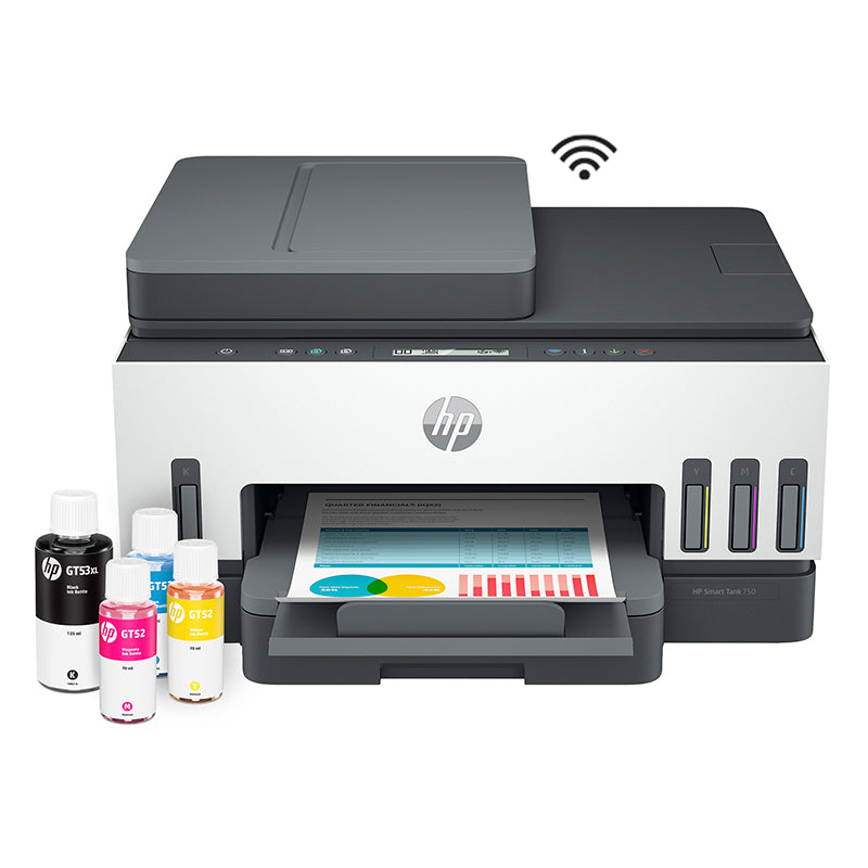 HP 6UU47A#AKY Smart Tank 750 Impresora Multifuncional WiFi Bluetooth LE/LAN