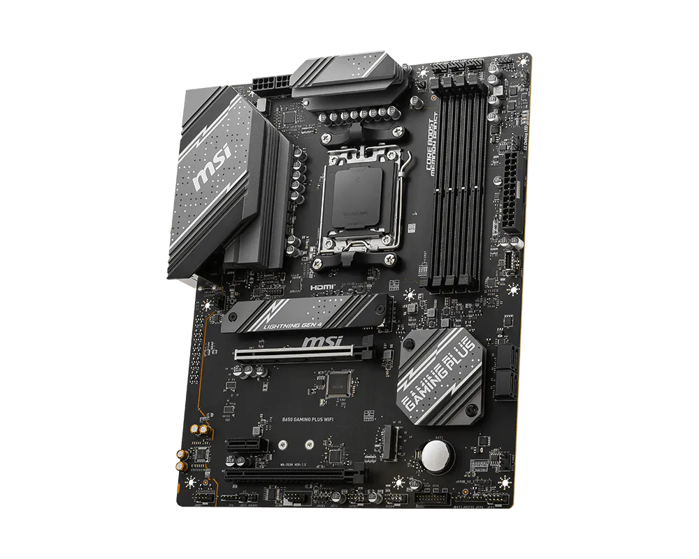 MSI B650 GAMING PLUS WIFI Placa Madre DDR5 AMD Ryzen 9000/ 8000/ 7000 Series