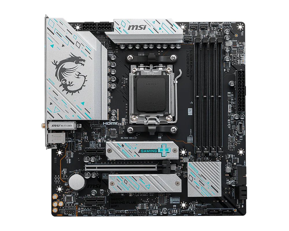 MSI B650M-GAMING-PLUS-WIFI Placa Madre AMD B650 mATX