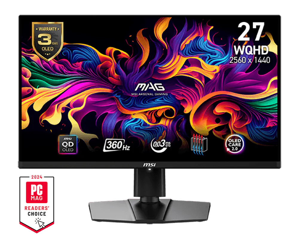 MSI MAG 271QPX QD-OLED Monitor 27" QD OLED