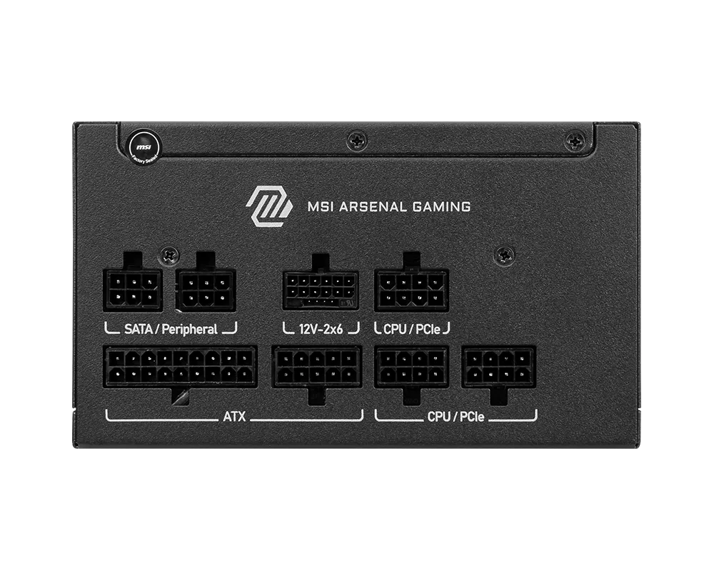 MSI MAG-A750GLS-PCIE5 Fuente de Alimentación 80 PLUS Gold 750W