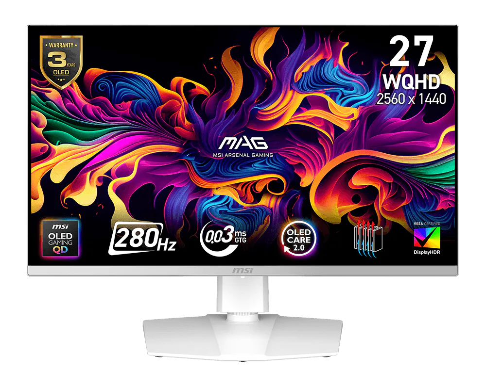 MSI MAG 272QPW QD-OLED X28 Monitor 26.5" Gaming OLED
