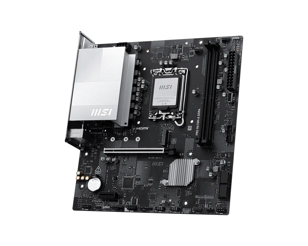 MSI PRO-H610M-A-DDR4 Placa Madre INTEL H610