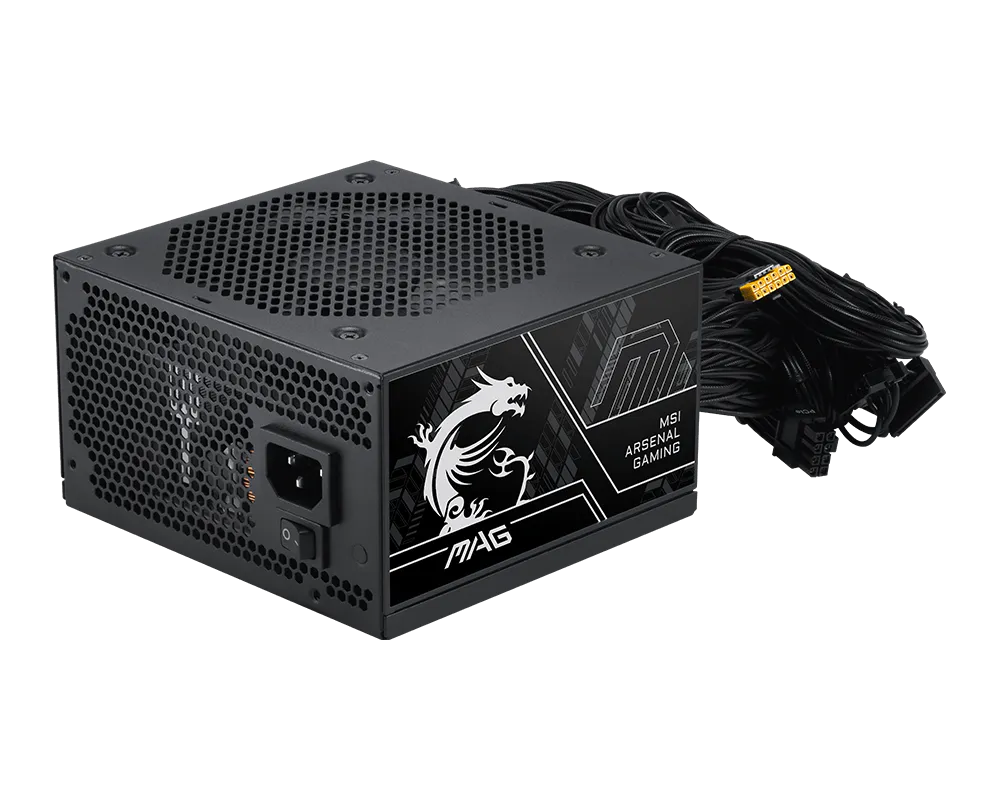 MSI MAG-A750BN-PCIE5-III Fuente de Alimentacion 80 PLUS Bronze 750W