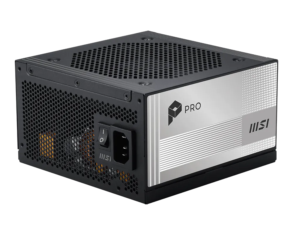MSI PRO-A850PL-PCIE5 Fuente de Alimentación 80 PLUS Platino 850W
