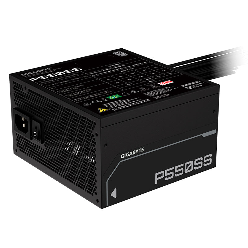 GIGABYTE GP-P550SS Fuente de Alimentación 550W 80 PLUS Silver ATX