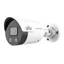 UNIVIEW IPC2124LE-ADF28KMC-WL Câmera de segurança IP 4MP 2K 2,8 mm IR30 WDR Áudio bidirecional COLORHUNTER