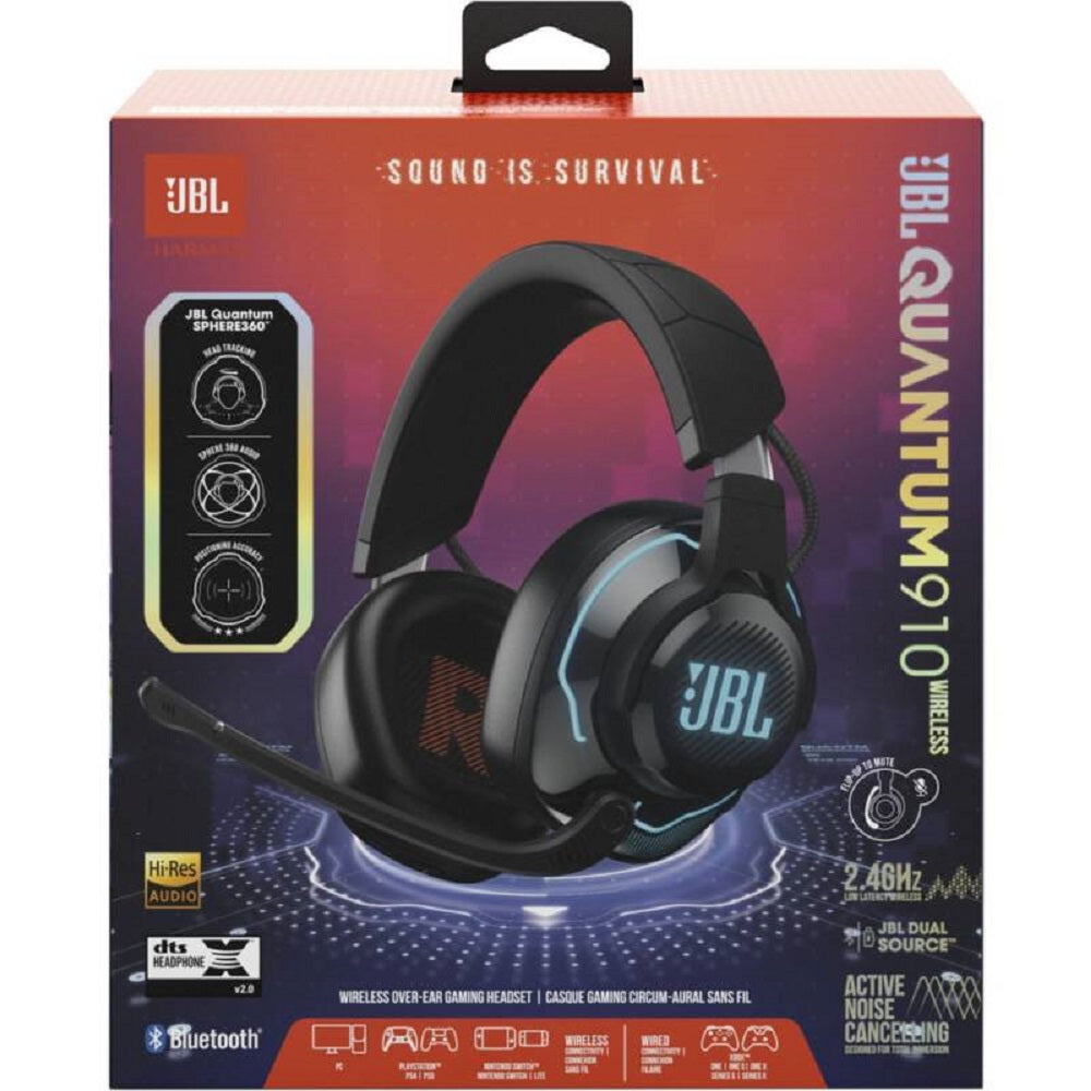 JBL QUANTUM 910 Audífono Gamer Wireless Profesional negro