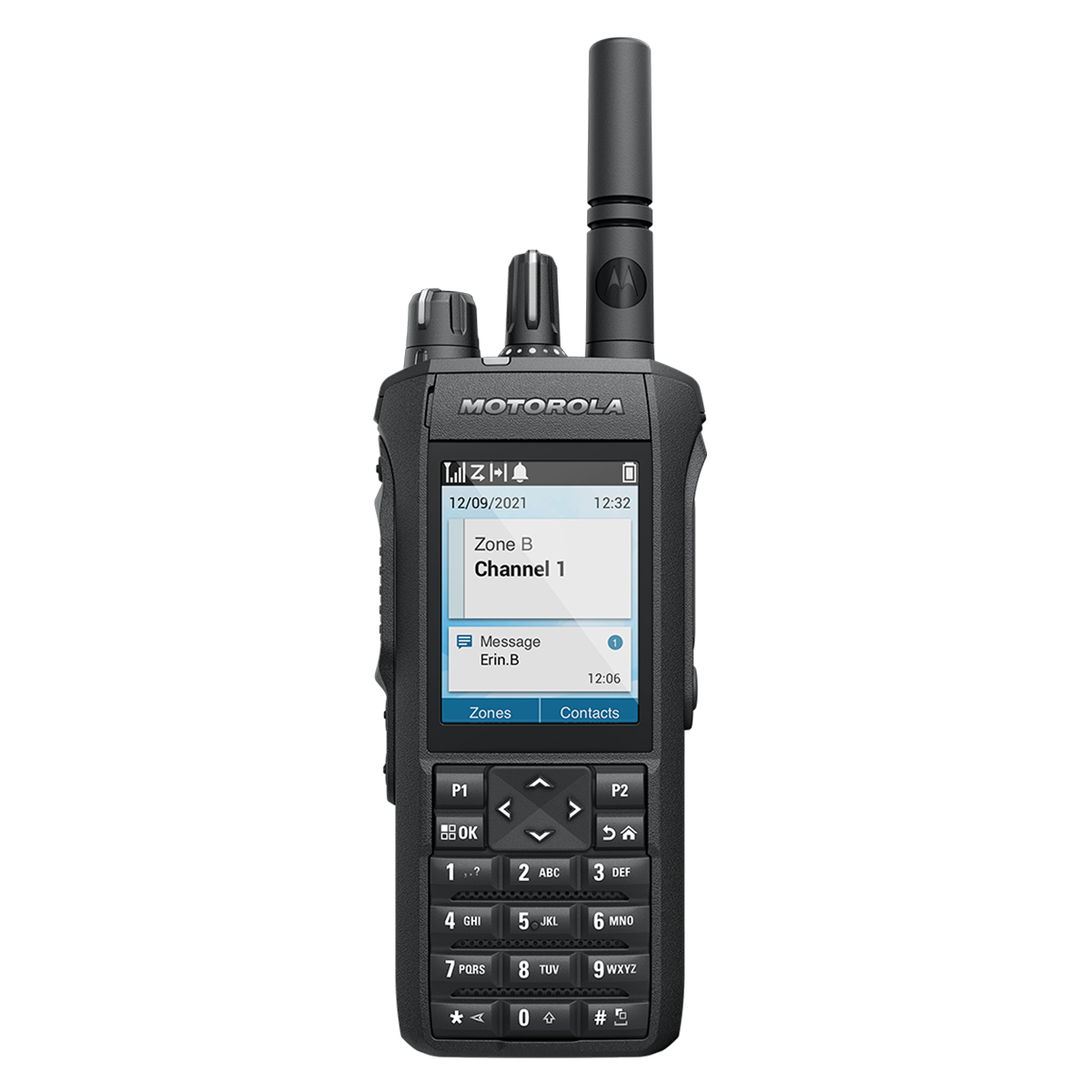 MOTOROLA LAH06JDN9RA1IN Radio Portátil WiFi 174MHz 5W MOTOTRBO R7