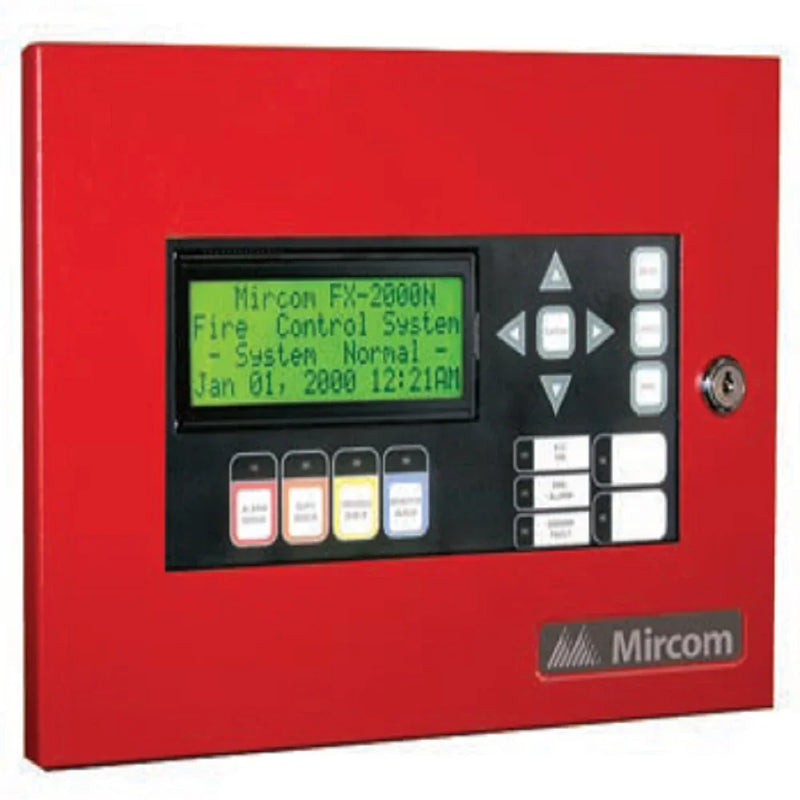 Mircom Rax Lcd MIRCOM BB-1001R Gabinete para anunciador remoto para RAM-1032TZDS, RAX
