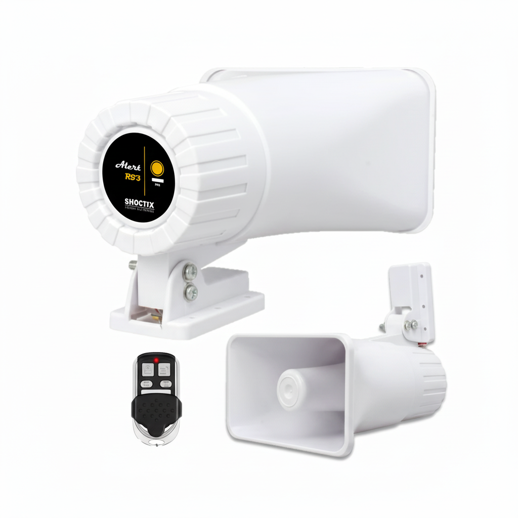 SHOCTIX ST-RF3 LITE Alarma Triple Tono Comunitaria
