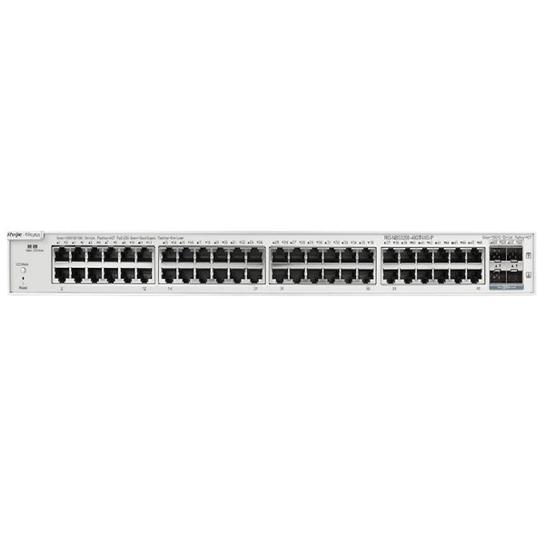 RUIJIE RG-NBS3200-48GT4XS-P Switch 48 puertos PoE+ y 4SFP+ 10G capa 2