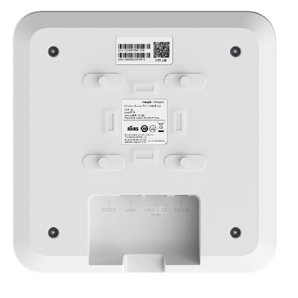 RUIJIE REYEE RG-RAP2260(G) Access Point WIFI6 AX1800 Doble Banda Cloud