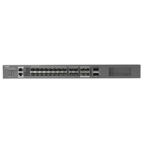 RUIJIE RG-S6120-20XS4VS2QXS Switch 20 puertos SFP+ 10G 4SFP28 25G y 2 puertos QSFP+ 40G