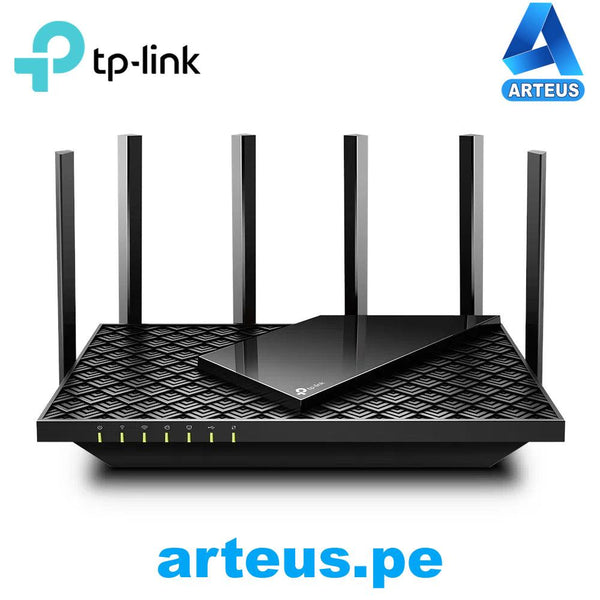 Router Wi-fi 6 doble banda gigabit TP-LINK ARCHER AX73 5400Mbps MU-MIMO OFDMA 1 puerto USB 3.0 - ARTEUS