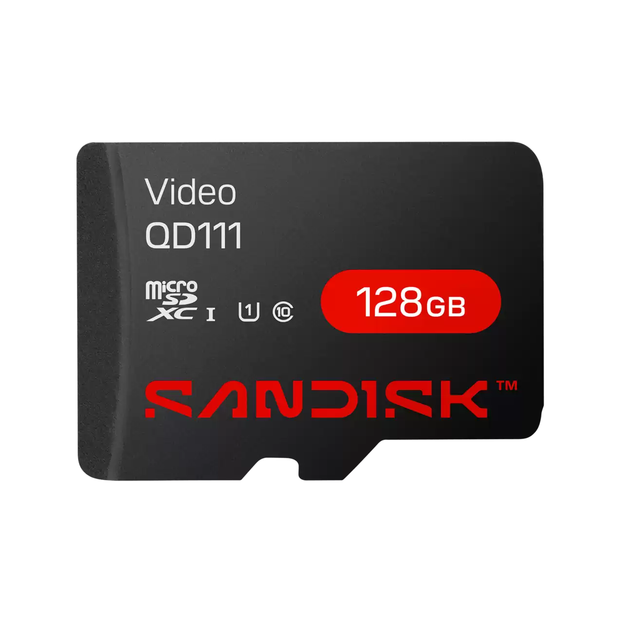 SANDISK SDSDQAS4-128G Video QD111 Memoria 128GB microSDXC U1 Clase 10 para Videovigilancia
