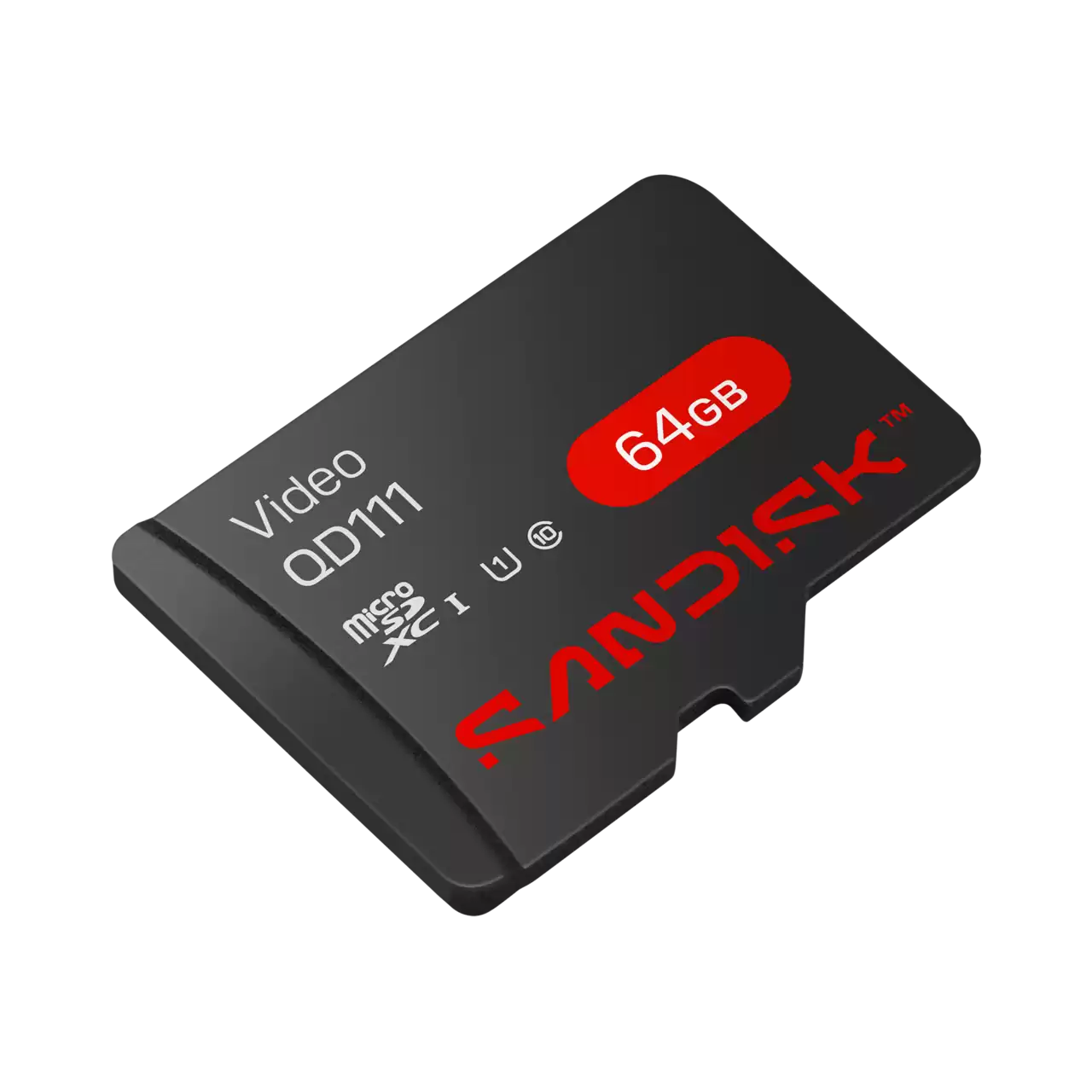 SANDISK Video QD111 Tarjeta microSD 64GB para Videovigilancia SDSDQAS4-064G-BP