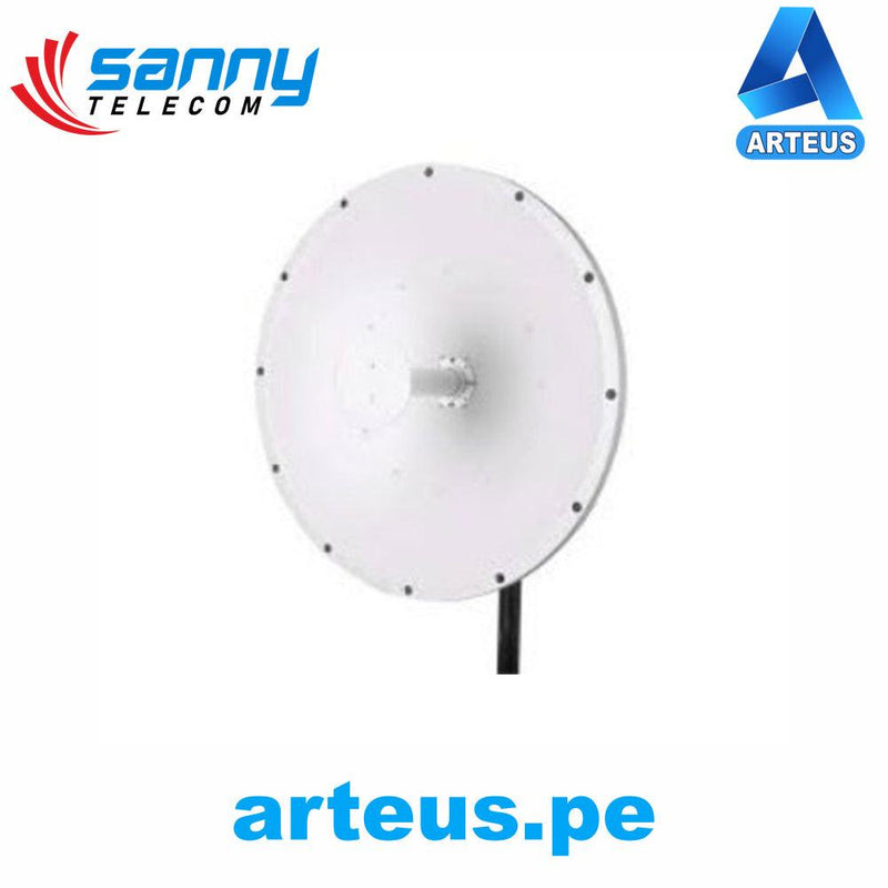 SANNY TELECOM STD6G30M2-PRO - ANTENA PARABÓLICA POLARIZADA 5GHZ 30DBI X (DUAL POL) - ARTEUS