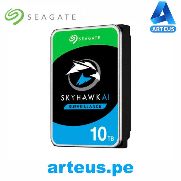 SEAGATE ST10000VE0008 - DISCO DURO SKYHAWK 10TB - SATA 6GB/S - 7200 RPM - 3.5" - ARTEUS