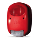 Sirena con luz estrobo convencional lINIM IVY-R para uso en exterior - ARTEUS