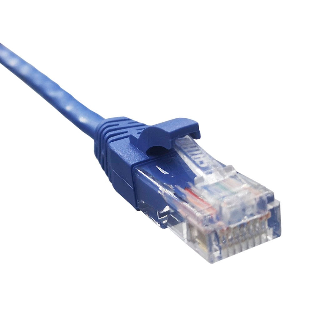 SATRA 9999999895 Patch cord Cat6 SLIM 28AWG azul x 3mts