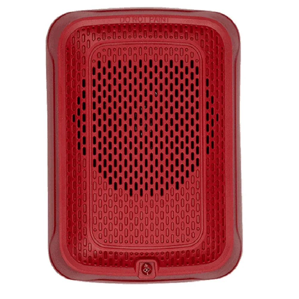 System Sensor Sprsl SYSTEM SENSOR SPRL Parlante para pared rojo