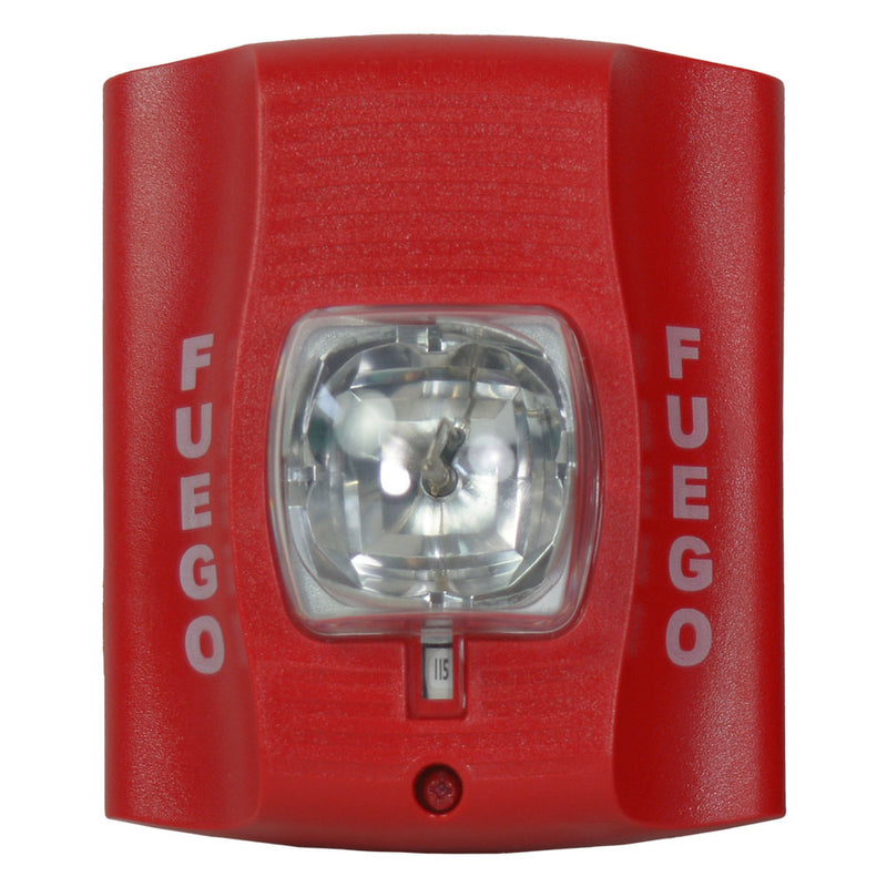 SYSTEM SENSOR SRK-SP Luz estrobo para exterior rojo
