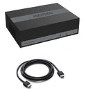 Gravador DVR HIKVISION DS-E08HGHI-B 1080P 8 canais IP ACUSENSE ultra compacto eSSD 480 GB incluído 