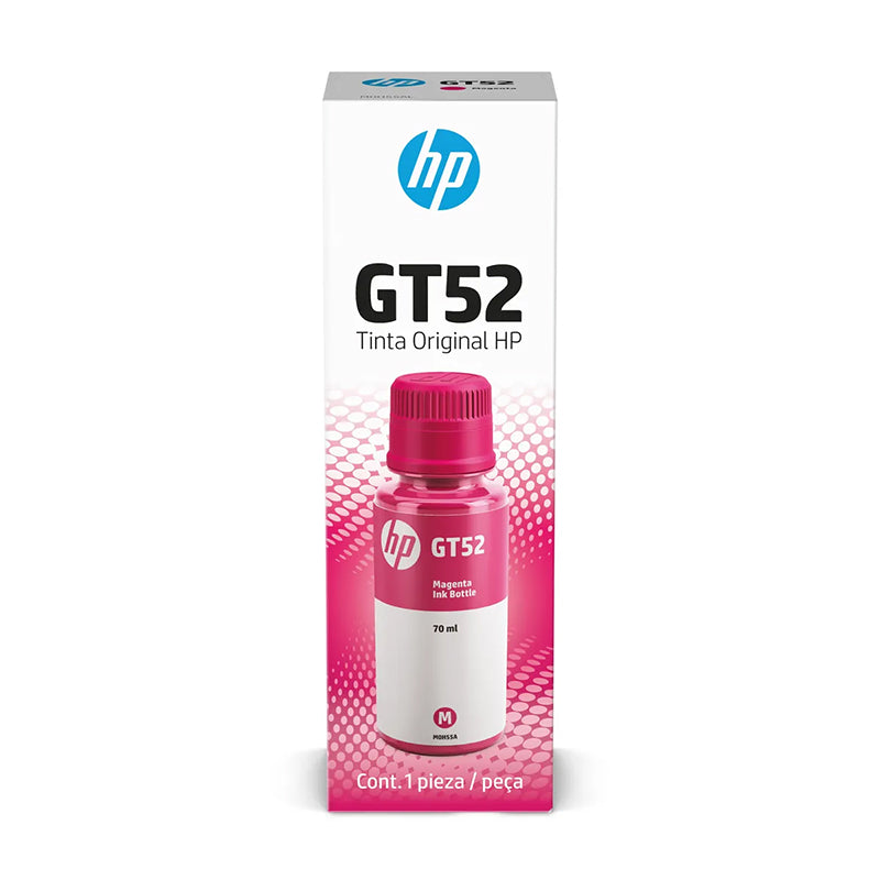 HP M0H55AL GT52 Botella de Tinta Magenta 70ml