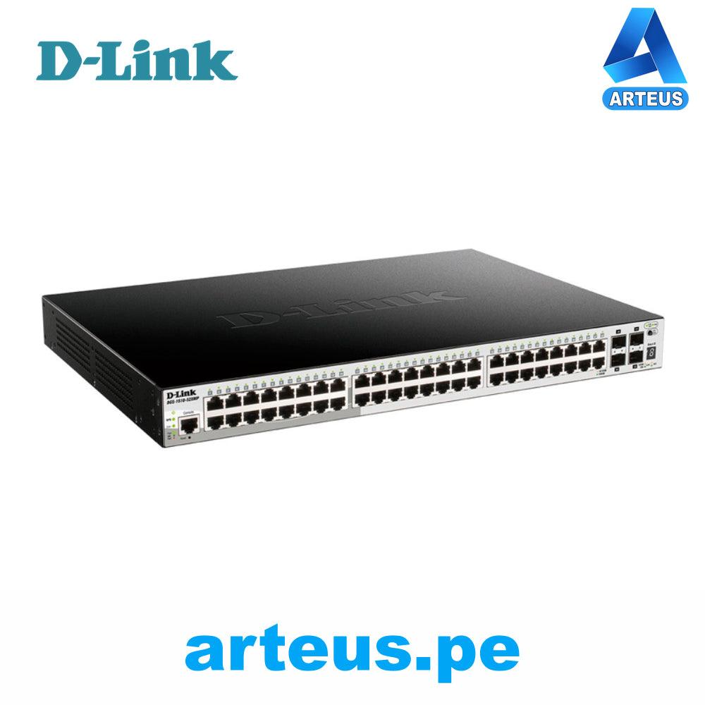 D-LINK DGS-1510-52X Switch administrable de 48 puertos conmutador ...