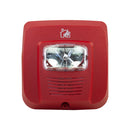 SYSTEM SENSOR SYS-HS Siren with strobe light for wall red 24-12v