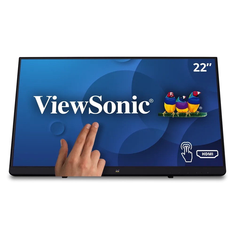 ViewSonic TD2230 Monitor 22" Full HD 1080p IPS Multitáctil HDMI DP y VGA