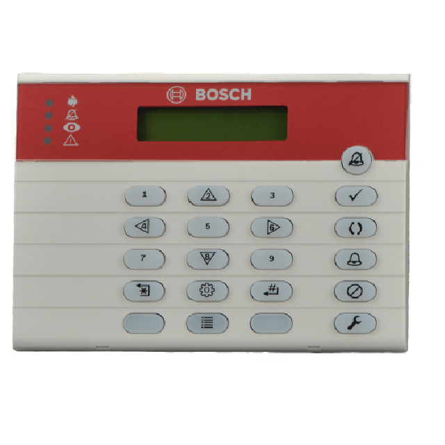 Teclado LCD BOSCH FMR-7033 compatible con central de deteccion de humo FPD-7024 - ARTEUS