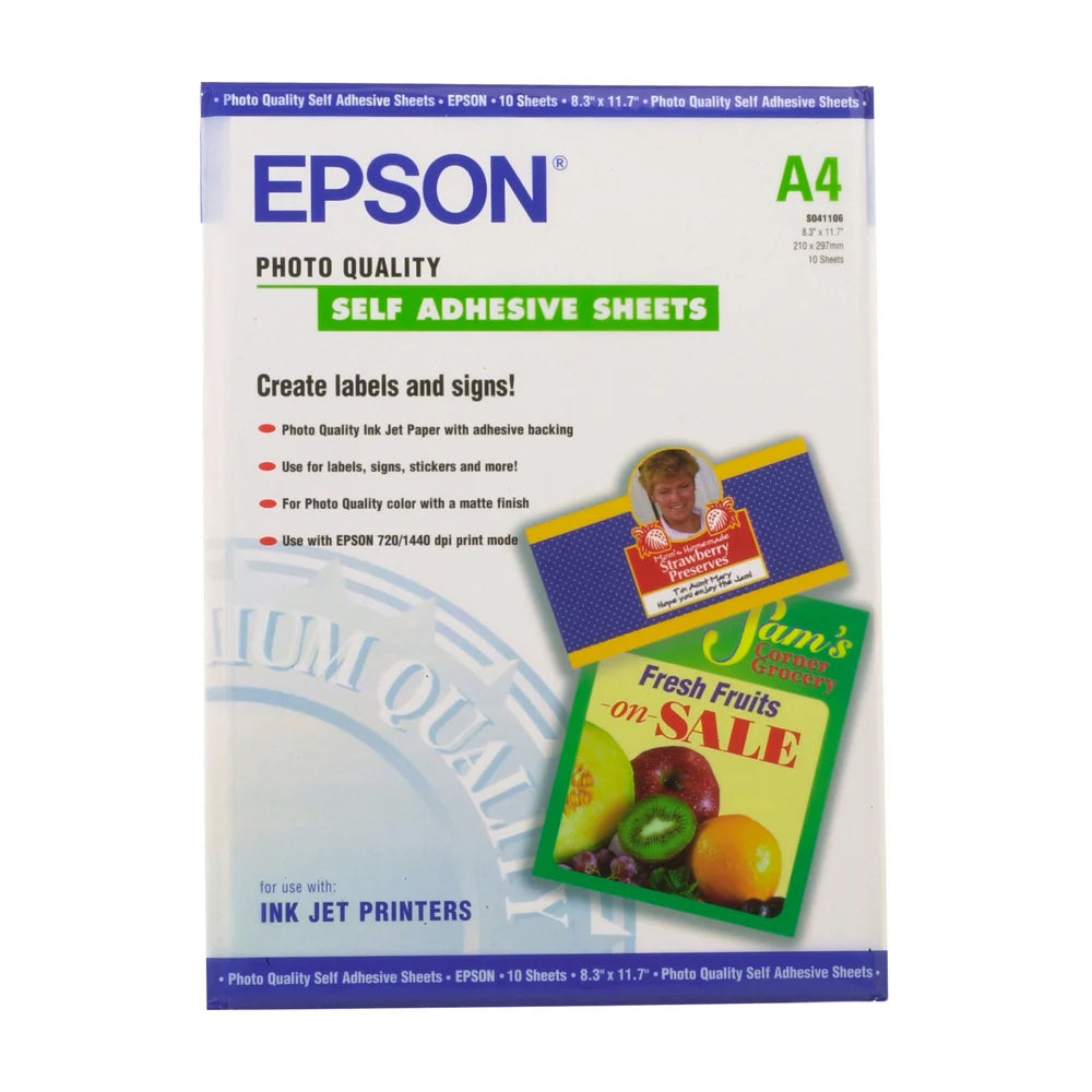 EPSON S041106 Papel Fotográfico A4