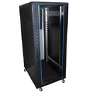 TOTEN G4.8242.7801, 42RU Armário de chão Porta frontal de vidro e porta traseira dupla microperfurada 2,06 (A) x 0,80 (L) x 1,20 (P)