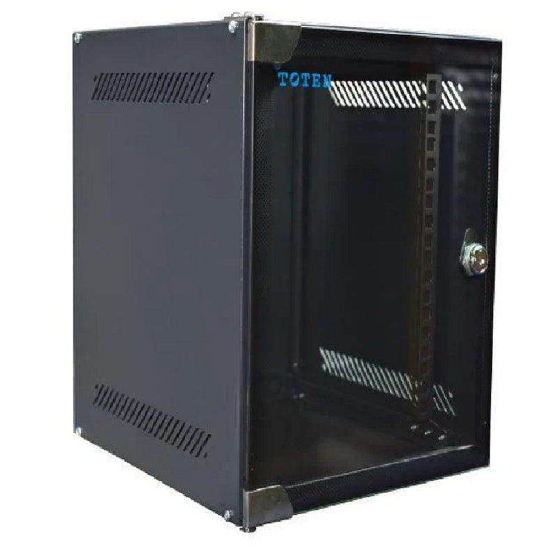 TOTEN W2.6409.9001, Gabinete de Pared 9RU No Pivotable 0.50(Alt) x 0.60(Anc) x 0.45(P)