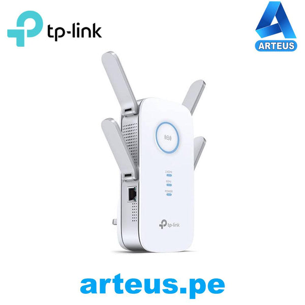 TP-LINK RE650 - Extensor Wi-fi inalámbrico doble banda AC2600 MU-MIMO 4x4 1 puerto gigabit modo punto de acceso integrado - ARTEUS