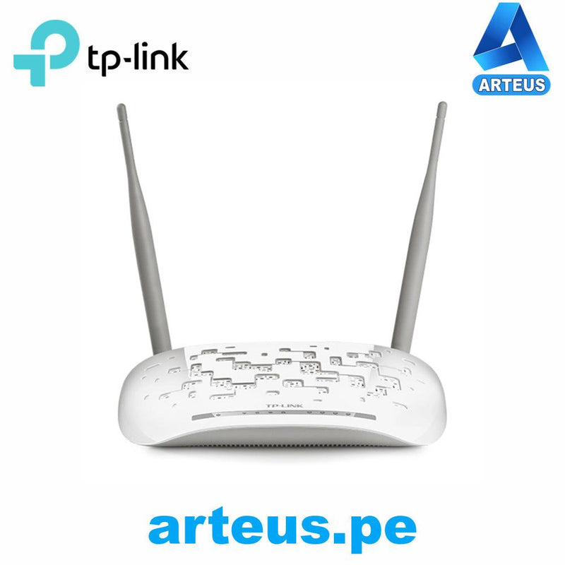 TP-LINK TD-W8961N - Modem router inalámbrico ADSL2+ N 300Mbps - ARTEUS