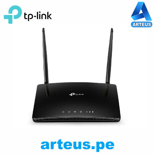 TP LINK TL-MR6400- Router 4G LTE inalambrico N 300Mbps - ARTEUS