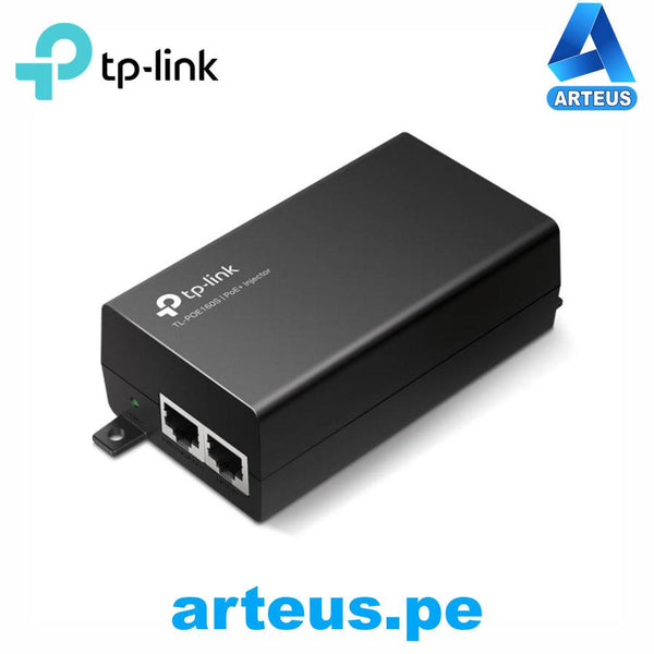 TP-LINK TL-POE160S - Inyector poe+ 30W hasta 100mts 2 puertos gigabit - ARTEUS