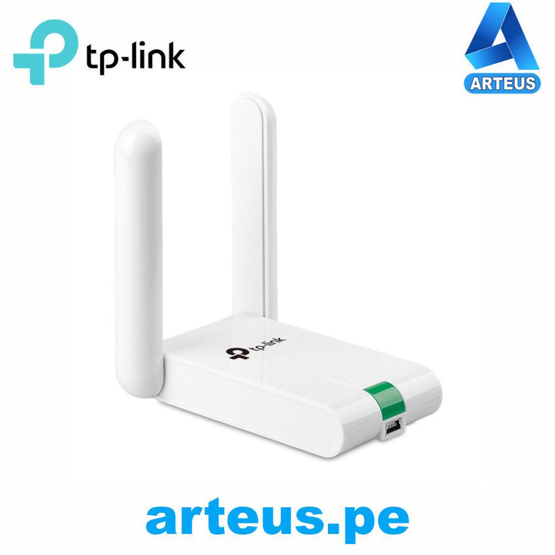 TP-LINK TL-WN822N Adaptador USB inalámbrico de alta de ganancia 2.4GHz 300Mbps 3dBi - ARTEUS