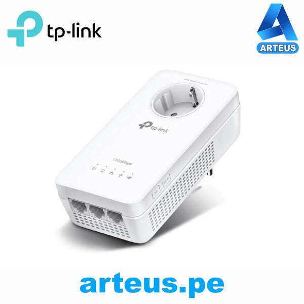 TP-LINK TL-WPA8631P - Extensor Wi-fi powerline gigabit doble banda AV1300 nano adaptador por linea electrica 1300Mbps tomacorriente integrado - ARTEUS