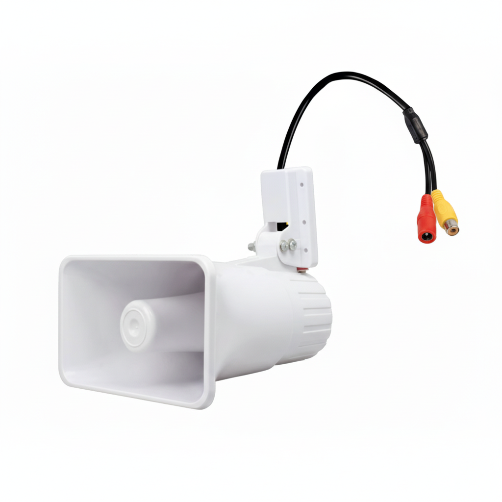 SHOCTIX ST-TXVOZ Sistema de Perifoneo para CCTV 60W Regulador de Audio 130dB