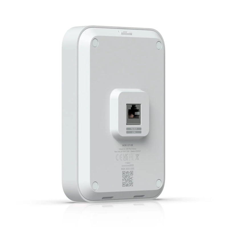 UBIQUITI-U7-IW Punto de acceso de pared Dual band 3 Puertos WIFI7 2.5G Ethernet