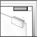 ZKTECO LMB-280U Soporte U para cerradura LM-2805 Puertas de vidrio