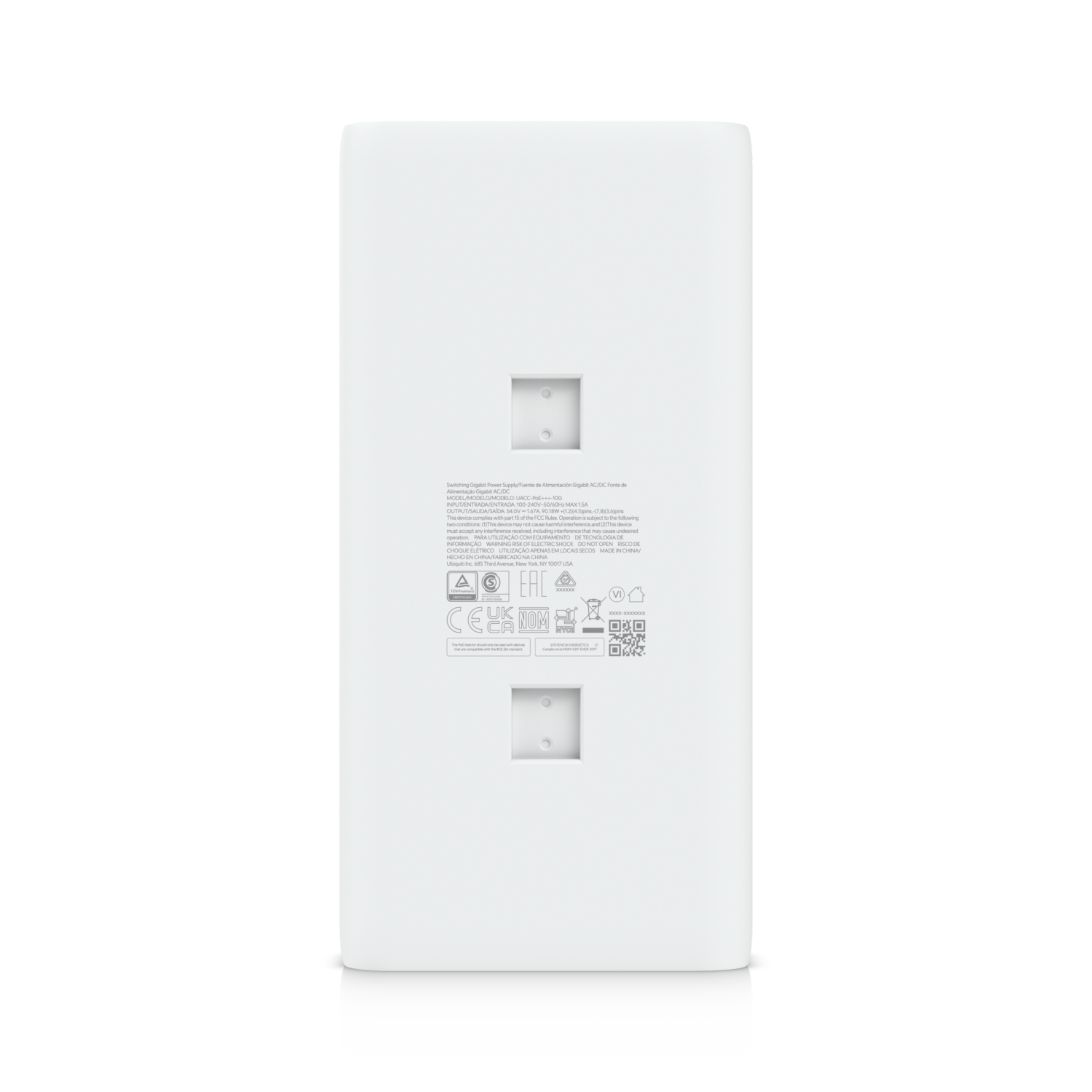 UBIQUITI UACC-PoE+++-10G Inyector PoE+++ 10G 90w 54v 1.67A