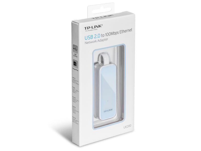 TP-LINK UE200, Adaptador de red USB 2.0 100Mbps